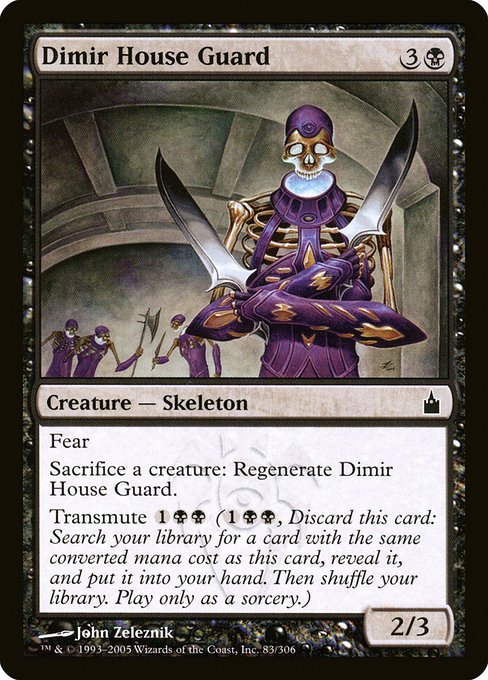 Dimir House Guard (Foil) - Ravnica: City of Guilds
