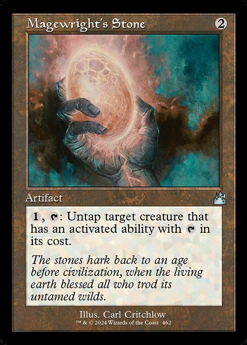 Magewright's Stone (Retro Frame) (Foil) - Ravnica Remastered