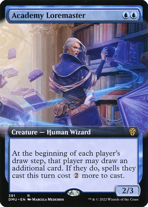 Academy Loremaster (Extended Art) - Dominaria United
