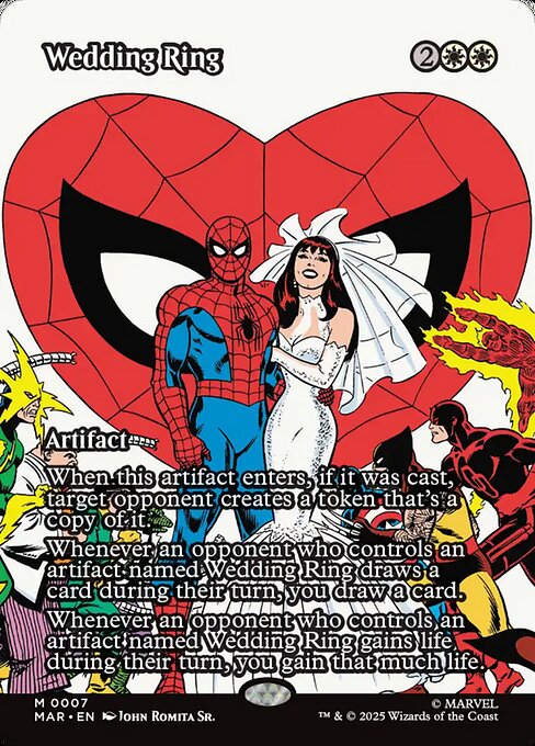 Wedding Ring (Borderless) - Marvel Universe Eternal-Legal