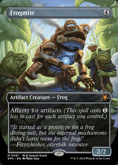 Frogmite (Borderless) (Foil) - Special Guests