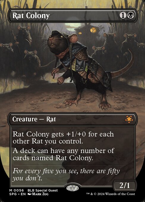 Rat Colony (Borderless) - Special Guests