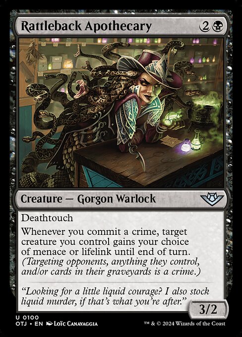 Rattleback Apothecary (Foil) - Outlaws of Thunder Junction