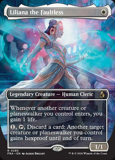 Liliana the Faultless (Borderless) - Reality Fracture
