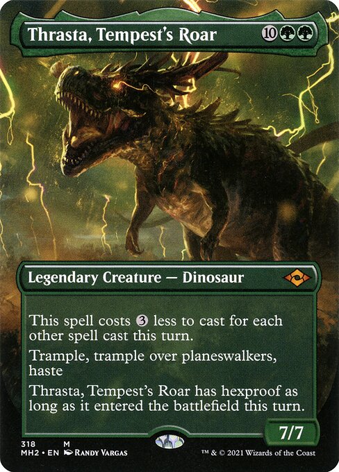 Thrasta, Tempest's Roar (Borderless) - Modern Horizons 2