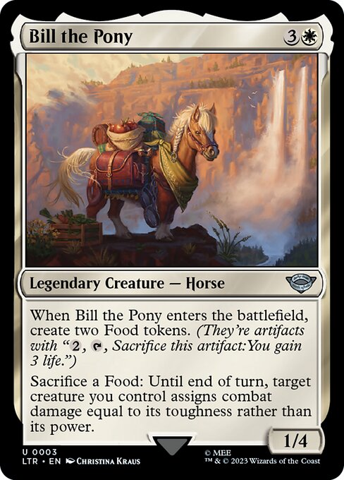 Bill the Pony - Universes Beyond: The Lord of the Rings: Tales of Middle-earth