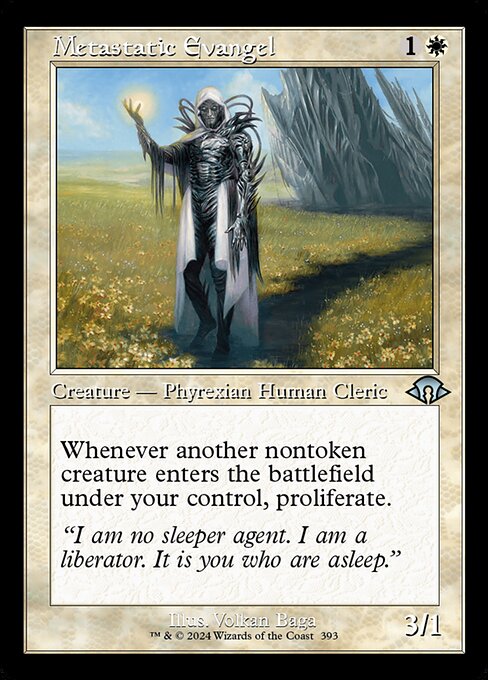 Metastatic Evangel (Retro Frame) (Foil) - Modern Horizons 3