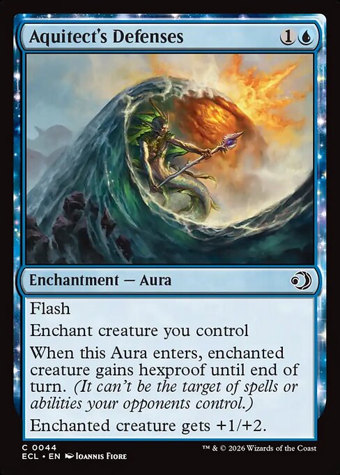 Aquitect's Defenses - Lorwyn Eclipsed