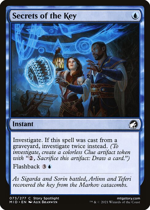 Secrets of the Key (Foil) - Innistrad: Midnight Hunt