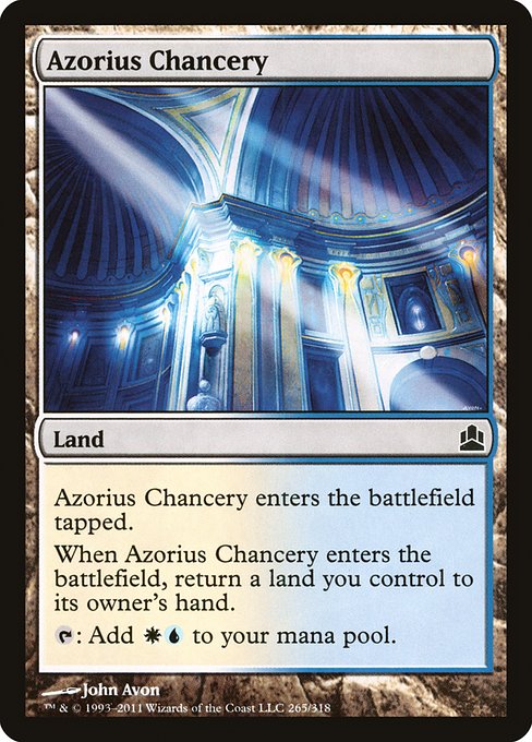 Azorius Chancery - Commander