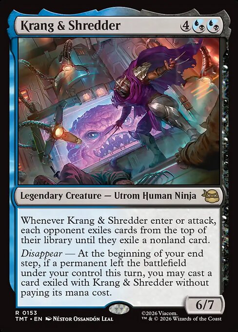 Krang & Shredder - Teenage Mutant Ninja Turtles