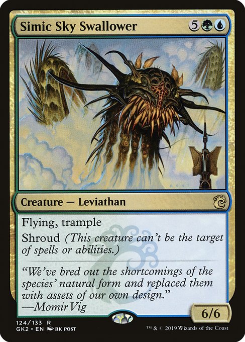 Simic Sky Swallower - Ravnica Allegiance: Guild Kits