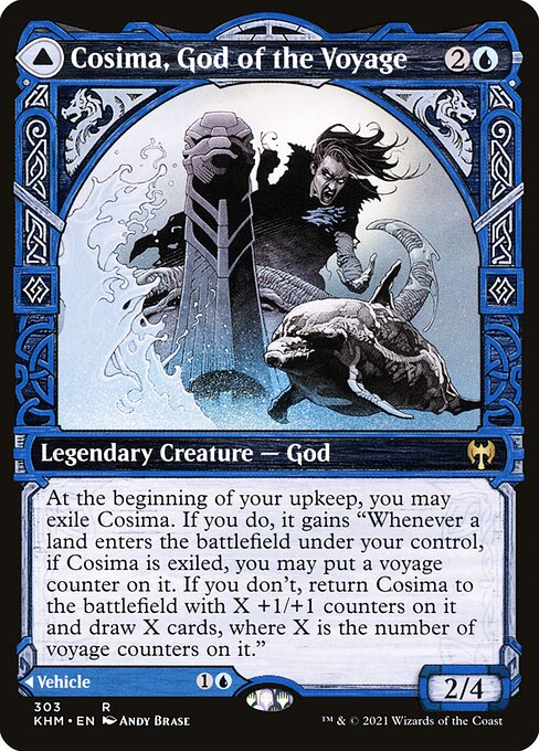 Cosima, God of the Voyage (Showcase) - Kaldheim