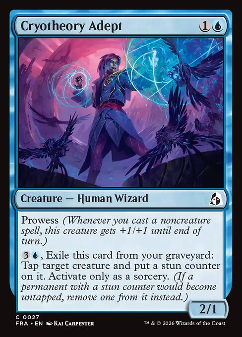 Cryotheory Adept (Foil) - Reality Fracture