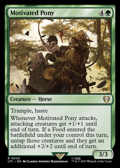Motivated Pony - Commander: The Lord of the Rings: Tales of Middle-earth