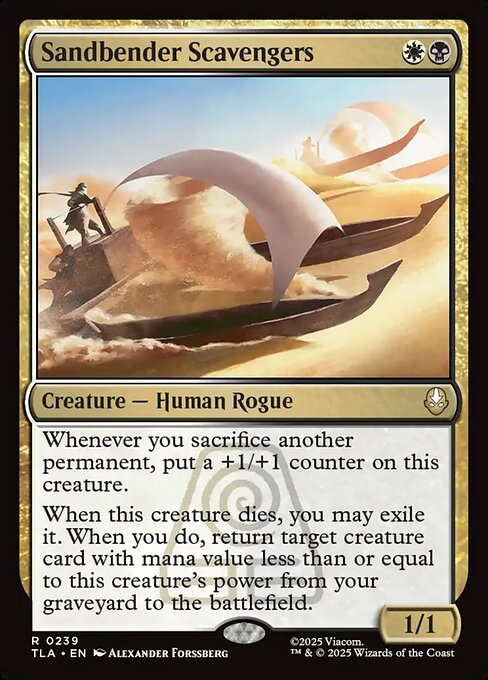 Sandbender Scavengers (Foil) - Avatar: The Last Airbender