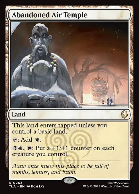 Abandoned Air Temple (Foil) - Avatar: The Last Airbender