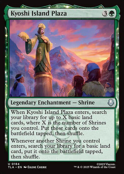 Kyoshi Island Plaza (Foil) - Avatar: The Last Airbender