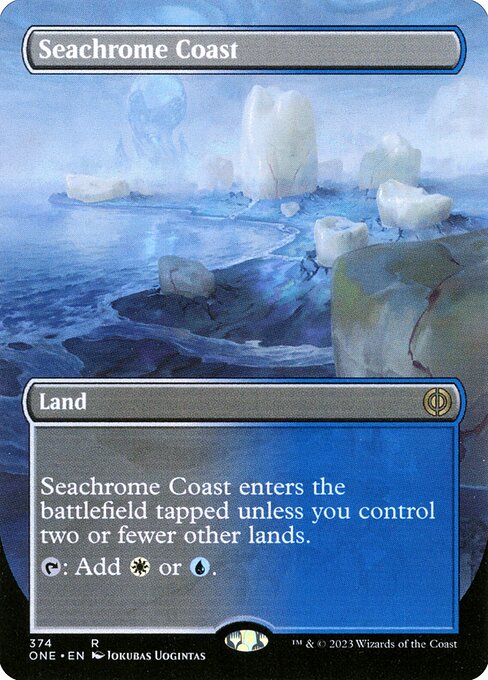 Seachrome Coast (Borderless) - Phyrexia: All Will Be One