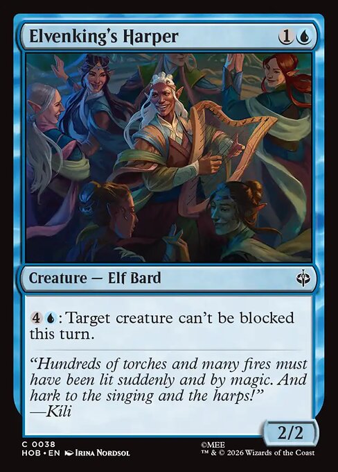 Elvenking's Harper (Foil) - The Hobbit