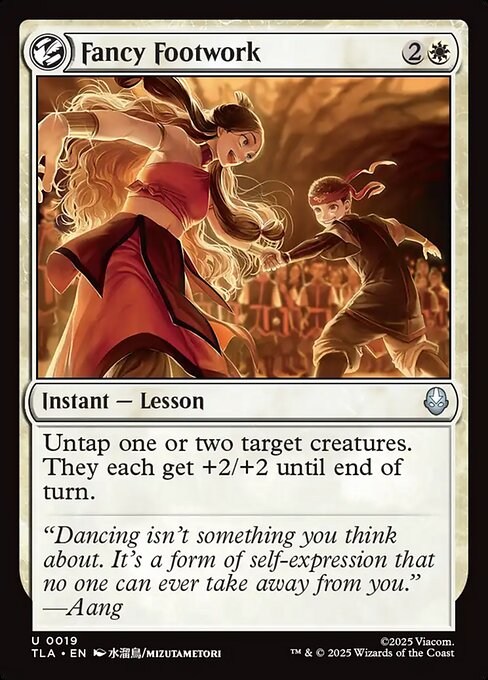 Fancy Footwork (Foil) - Avatar: The Last Airbender