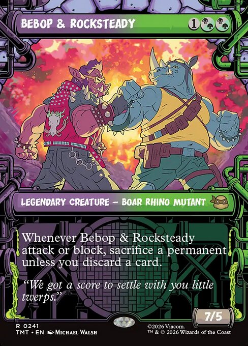 Bebop & Rocksteady (Showcase) - Teenage Mutant Ninja Turtles