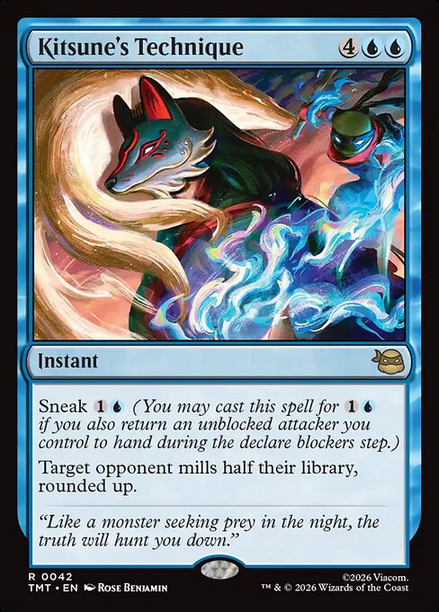 Kitsune's Technique (Foil) - Teenage Mutant Ninja Turtles