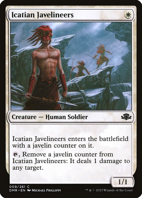 Icatian Javelineers (Foil) - Dominaria Remastered