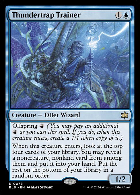 Thundertrap Trainer (Foil) - Bloomburrow