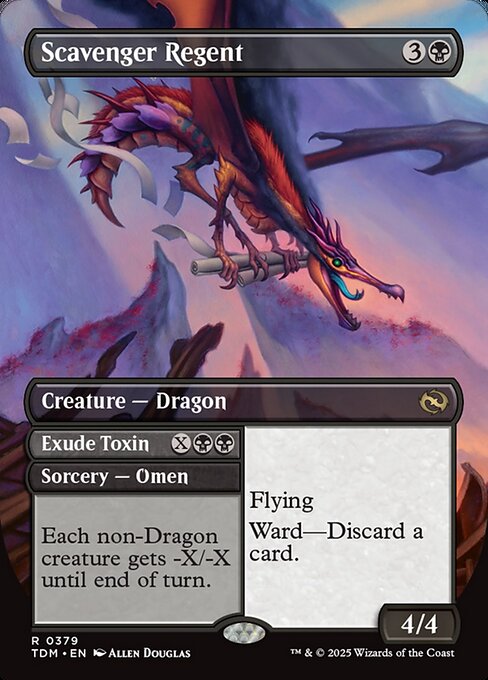 Scavenger Regent (Borderless) (Foil) - Tarkir: Dragonstorm