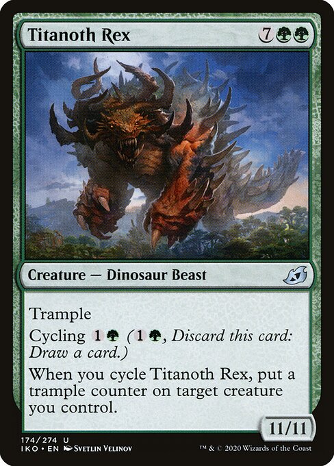 Titanoth Rex (Foil) - Ikoria: Lair of Behemoths