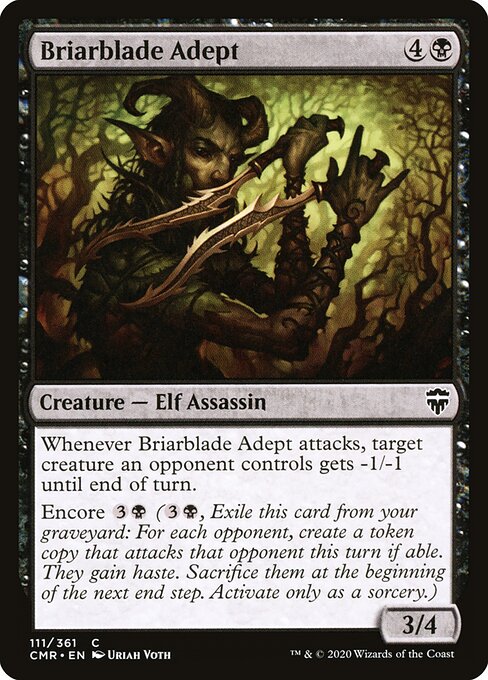 Briarblade Adept (Foil) - Commander Legends