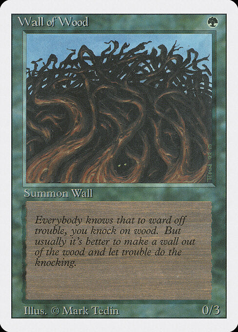 Wall of Wood - Revised Edition