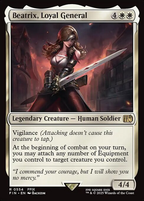 Beatrix, Loyal General - FINAL FANTASY