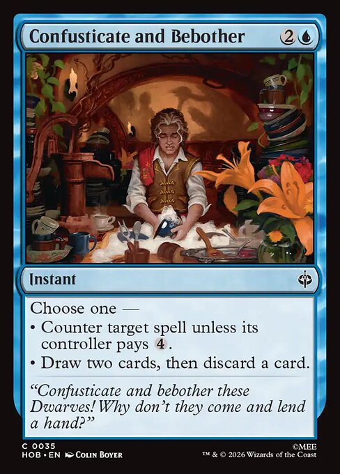 Confusticate and Bebother (Foil) - The Hobbit