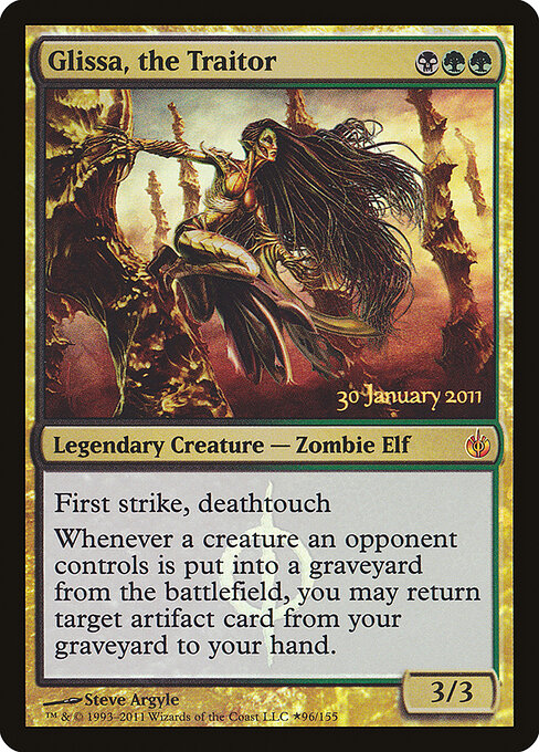 Glissa, the Traitor (Foil) - Prerelease Cards