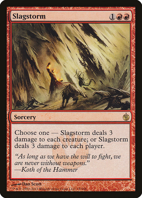 Slagstorm (Foil) - Mirrodin Besieged