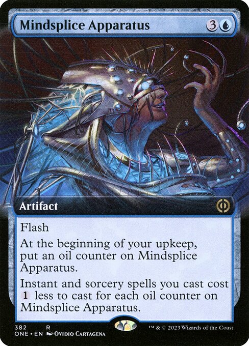 Mindsplice Apparatus (Extended Art) - Phyrexia: All Will Be One