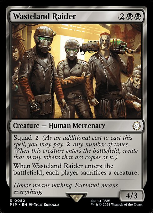 Wasteland Raider - Universes Beyond: Fallout