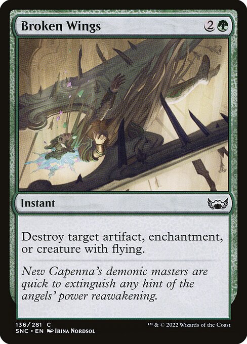 Broken Wings (Foil) - Streets of New Capenna