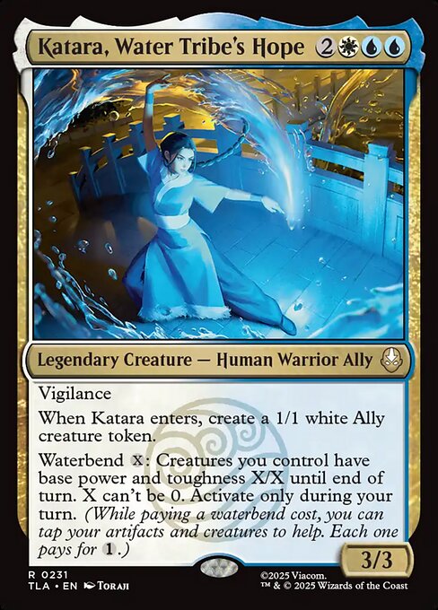 Katara, Water Tribe's Hope (Foil) - Avatar: The Last Airbender