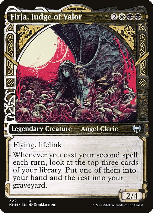 Firja, Judge of Valor (Showcase) - Kaldheim