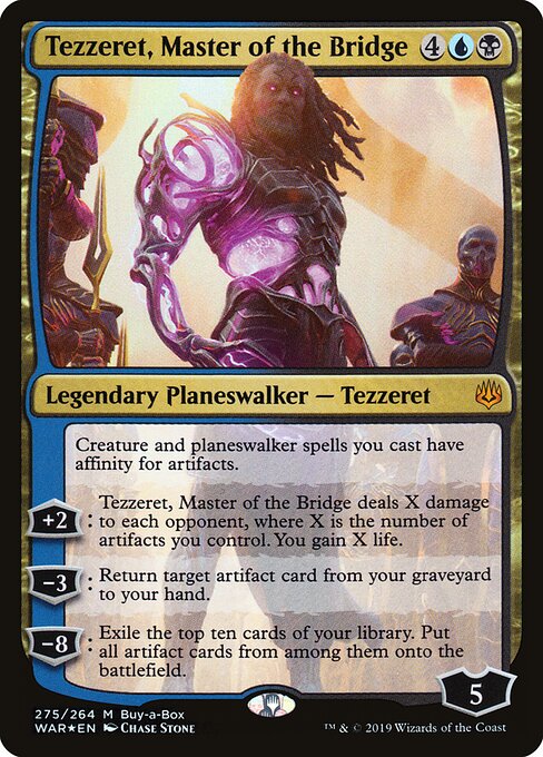 Tezzeret, Master of the Bridge - Buy-A-Box Promos
