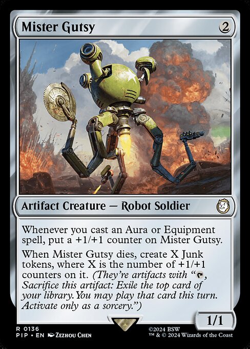 Mister Gutsy - Universes Beyond: Fallout