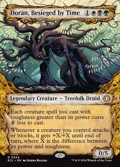 Doran, Besieged by Time (Showcase) (Foil) - Lorwyn Eclipsed