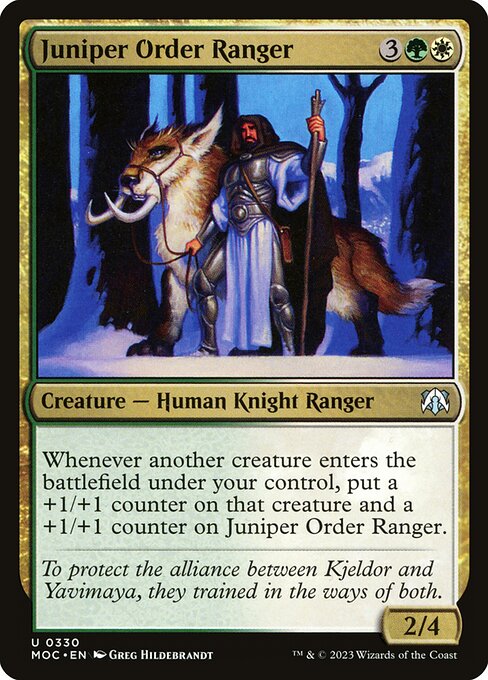 Juniper Order Ranger - Commander: March of the Machine