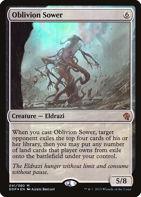 Oblivion Sower (Foil) - Duel Decks: Zendikar vs. Eldrazi