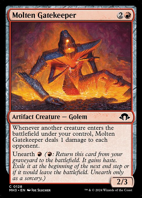 Molten Gatekeeper (Foil) - Modern Horizons 3