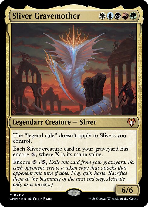 Sliver Gravemother (Foil) - Commander Masters