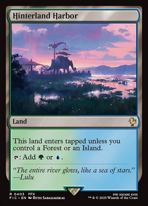 Hinterland Harbor - Commander: FINAL FANTASY